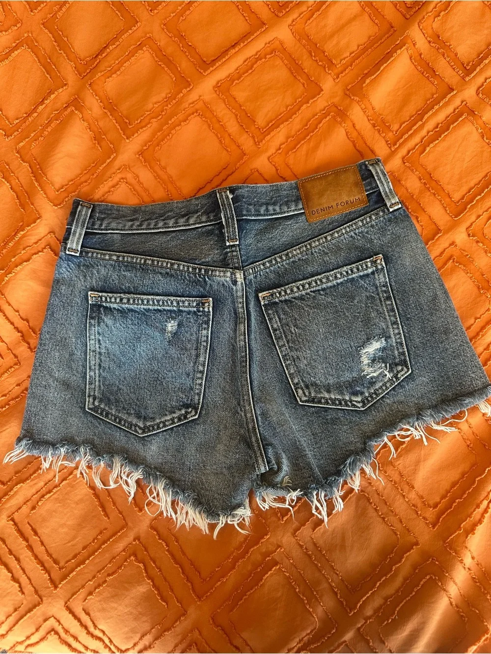 Denim Forum Ex Boyfriend Shorts - Picture 4 of 6